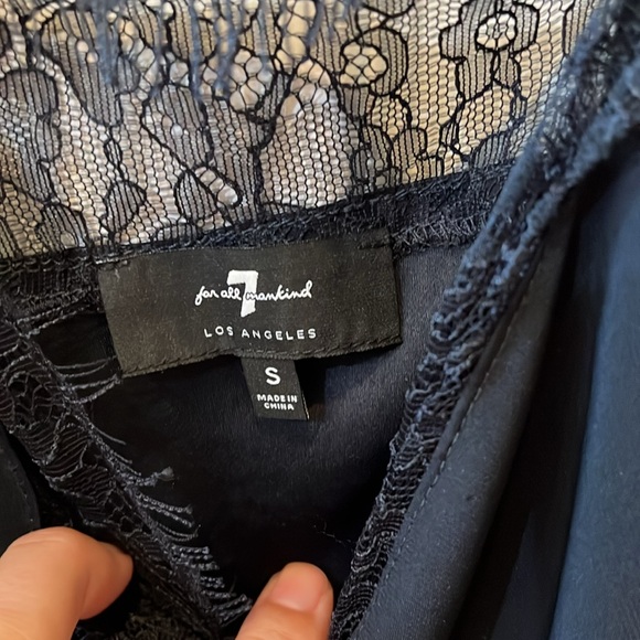 7 for all mankind lace tank top - Picture 3 of 4